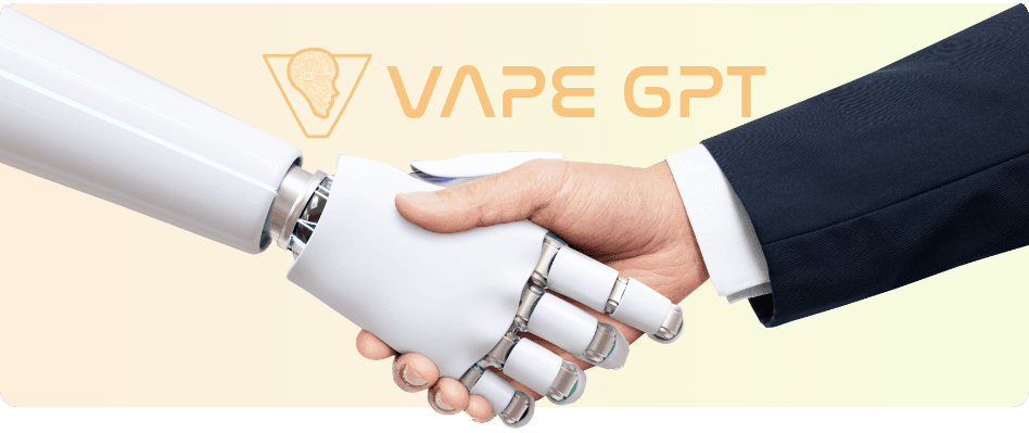 Vape GPT logo with handshake