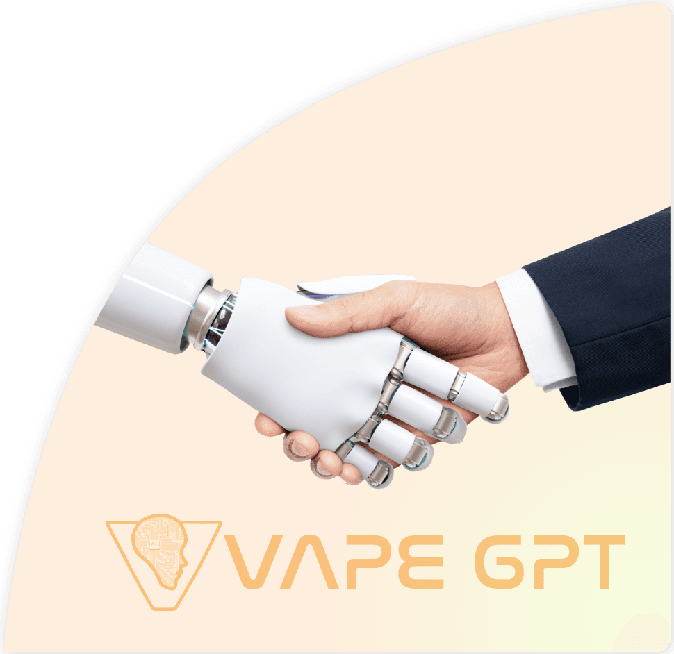 Vape GPT logo with handshake